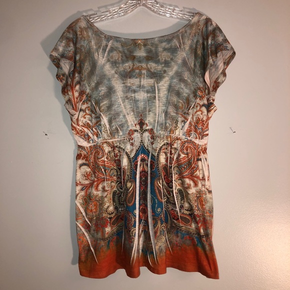 Live and Let Live Colorful Top - Picture 10 of 10